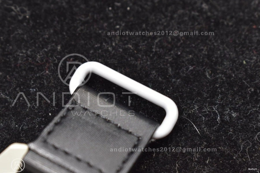 Moon Strap to The Moonwatch x Swatch Bioceramic Mission Quartz Omega on Nylon 1221